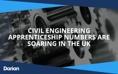 Civil engineering apprenticeship numbers are soaring in the UK