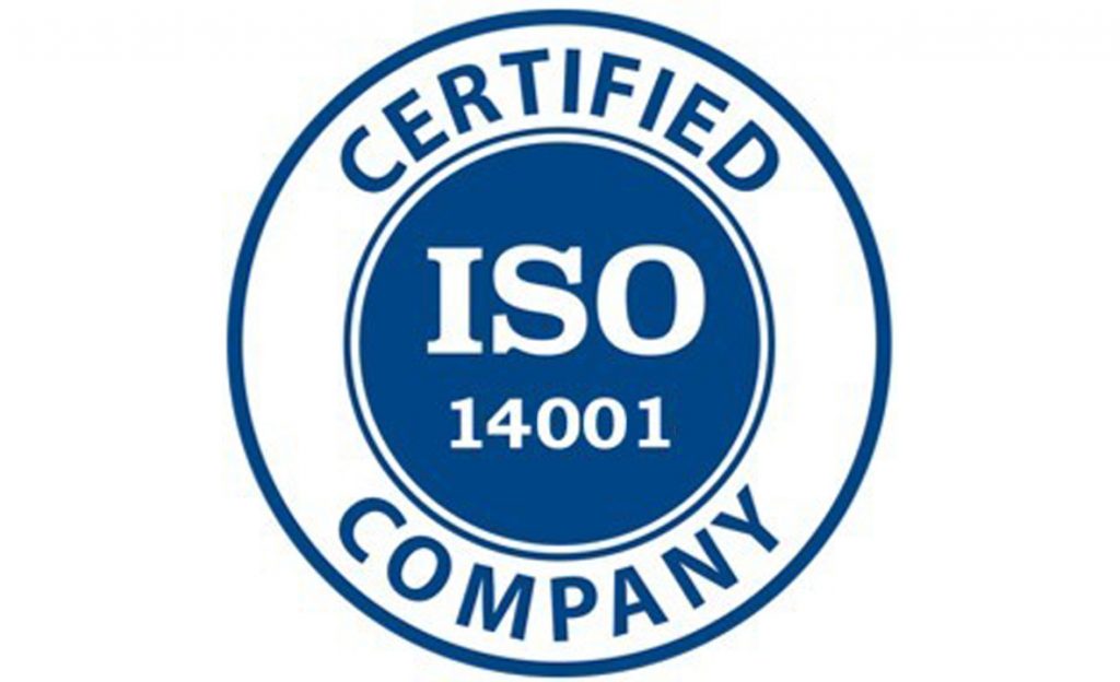 ISO 14001 certified suppliers